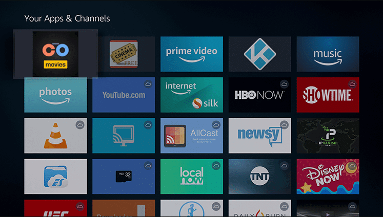 Install CotoMovies in Firestick